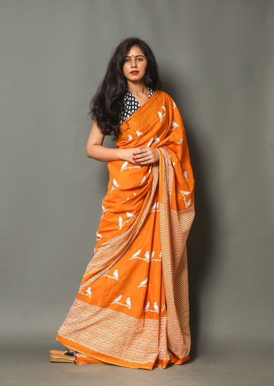 buti mulmul saree