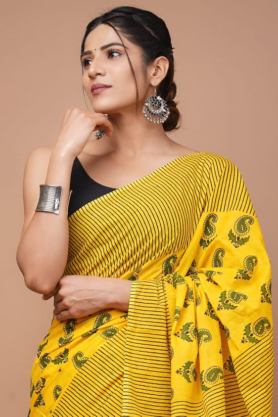Cotton Mulmul Saree