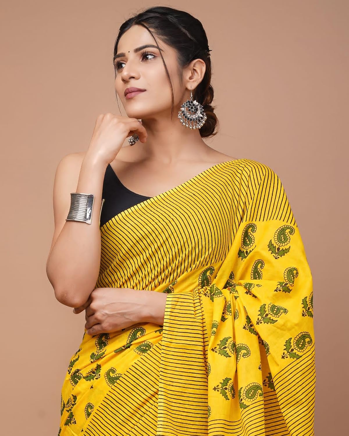 Cotton Mulmul Saree