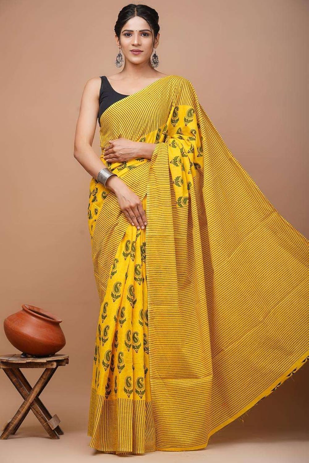 Cotton Mulmul Saree