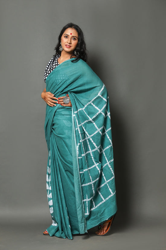 cotton mulmul saree