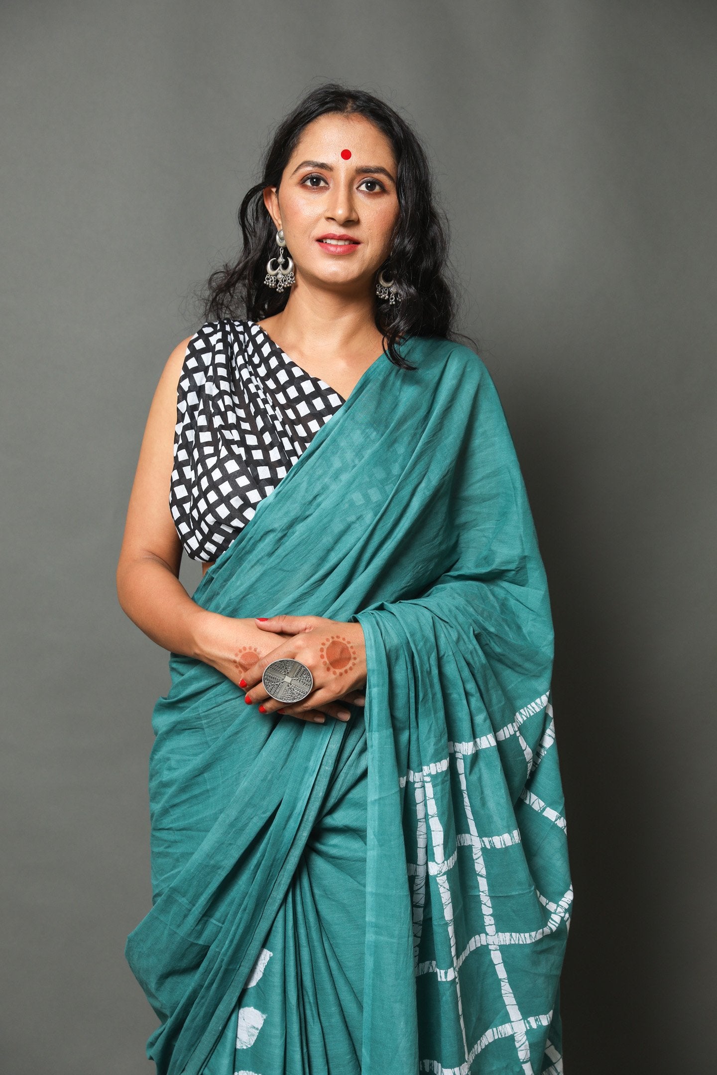 cotton mulmul saree